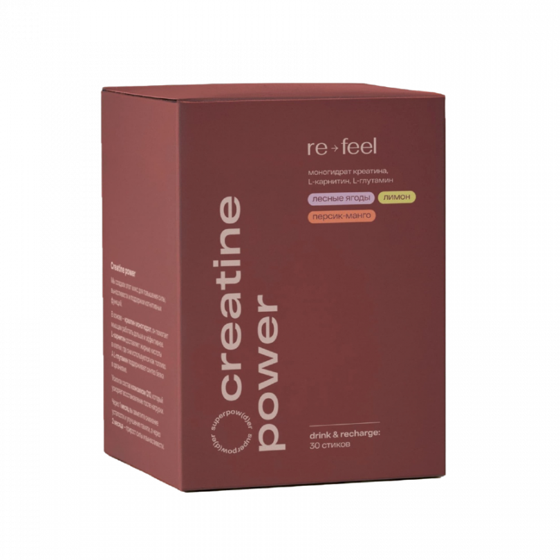 Креатин для силы и энергии Микс ReFeel